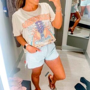 Zoe & Liv Nashville graphic tee womens size large